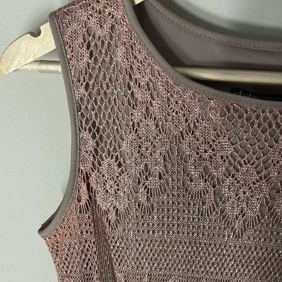 Dressbarn lace overlay dress - Picture 3 of 13